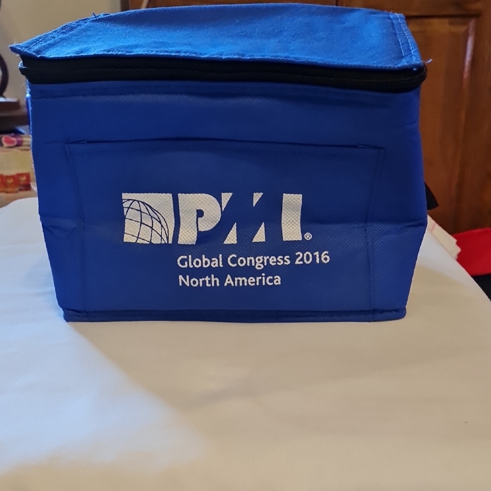 PMI Blue Insulated Lunch Bag